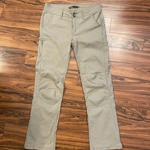 Prana Halle hiking and/or casual pants, women's regular size 8, like new.